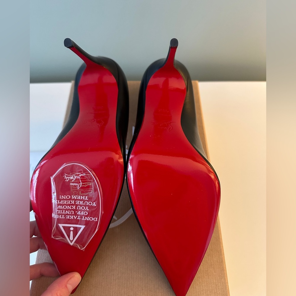 Christian Louboutin Kate 100mm. Size 8.5 - Picture 4 of 6